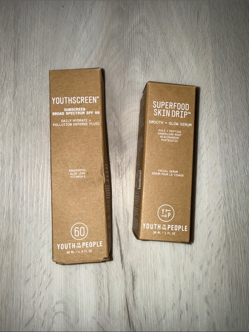 Youth To The People Kids SPF 60 Sunscreen & Superfood Skin Serum - Brown